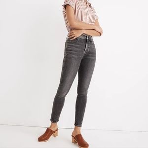 Madewell 10" High-Rise Skinny Crop Jeans 